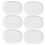 (Two Serving Plates) Luminarc Opal Glass White Dinner Set Tableware Collection Dinnerware Kitchen 3