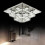 Modern 30cm 12W LED Crystal Ceiling lights chandeliers Aisle light, Cool white 1
