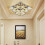 Modern 30cm 12W LED Crystal Ceiling lights chandeliers Aisle light, Cool white 4