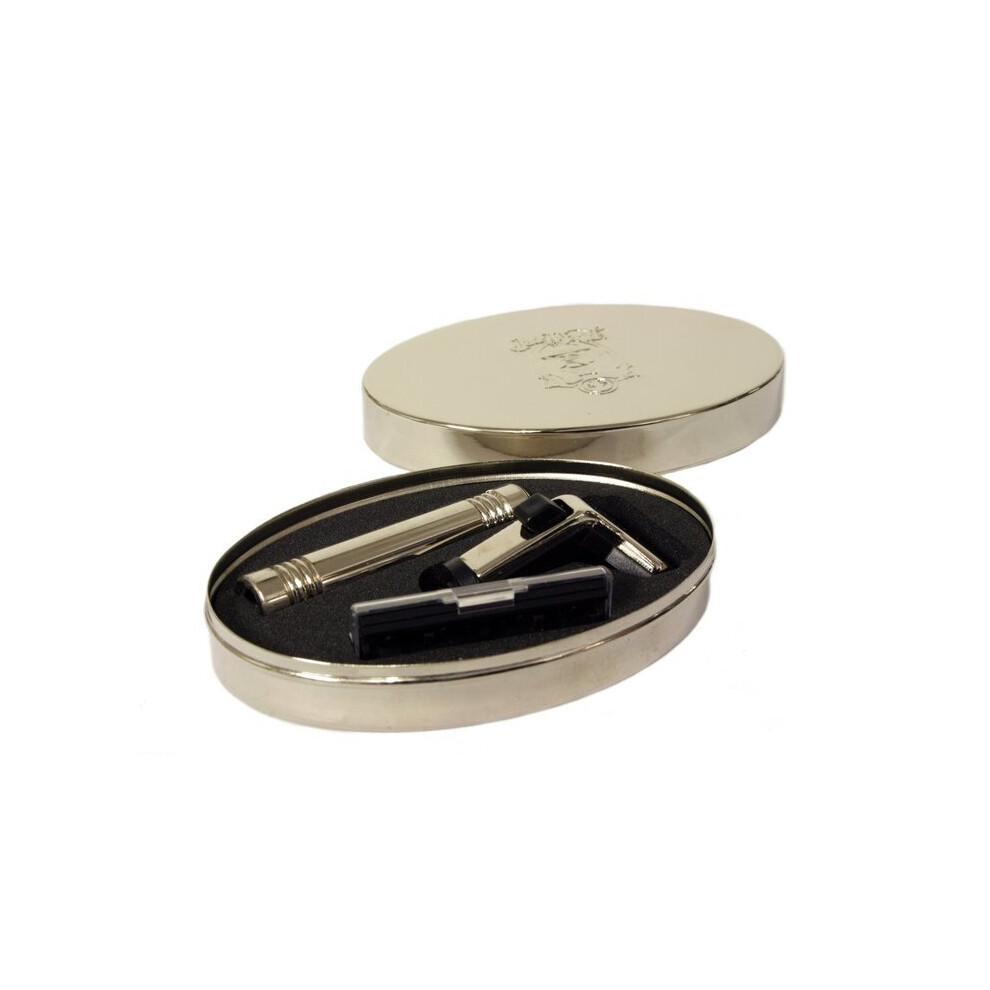 Jack Daniel's travel grooming kit in oval Mr Jack tin-image-OPC-P7WZJN2-NEW