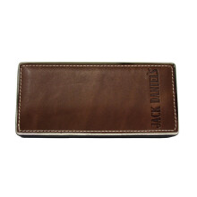 Jack Daniel's embossed leather glasses case