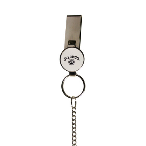 Jack Daniels Jack Daniel's belt clip keychain