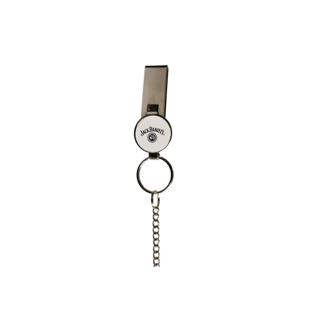 Jack Daniel's belt clip keychain