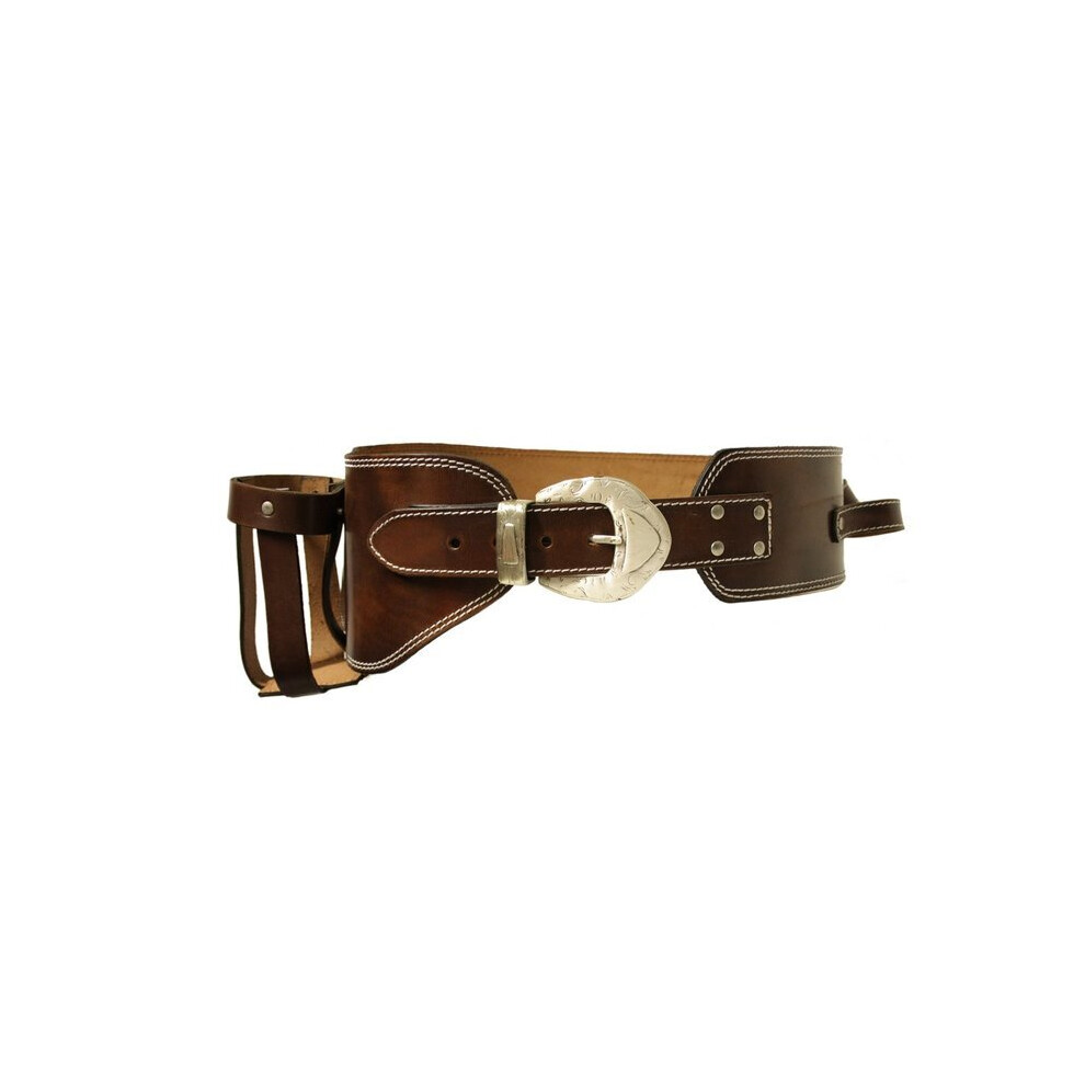 Jack Daniel's Western leather bottle holster belt