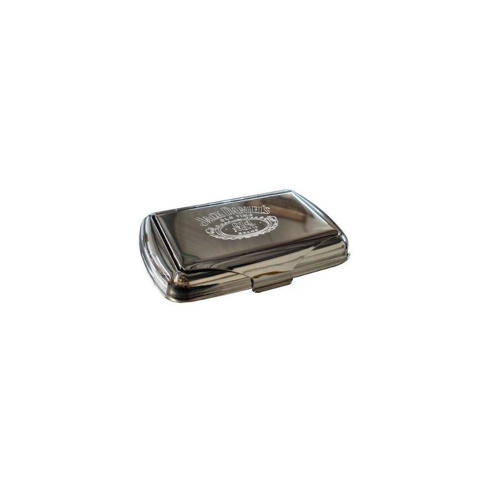 Jack Daniels Jack Daniel's 1Oz Chrome Tobacco Tin