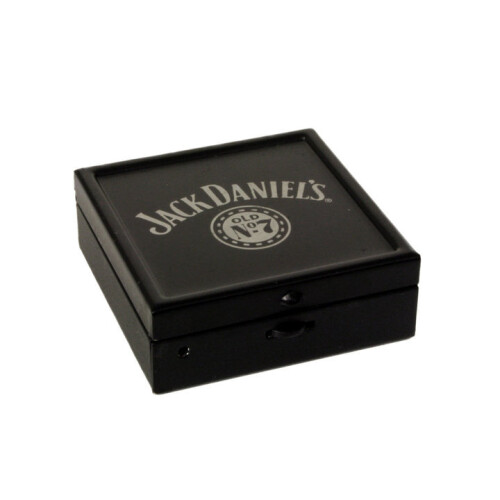 Jack Daniels Jack Daniel's square black pill box