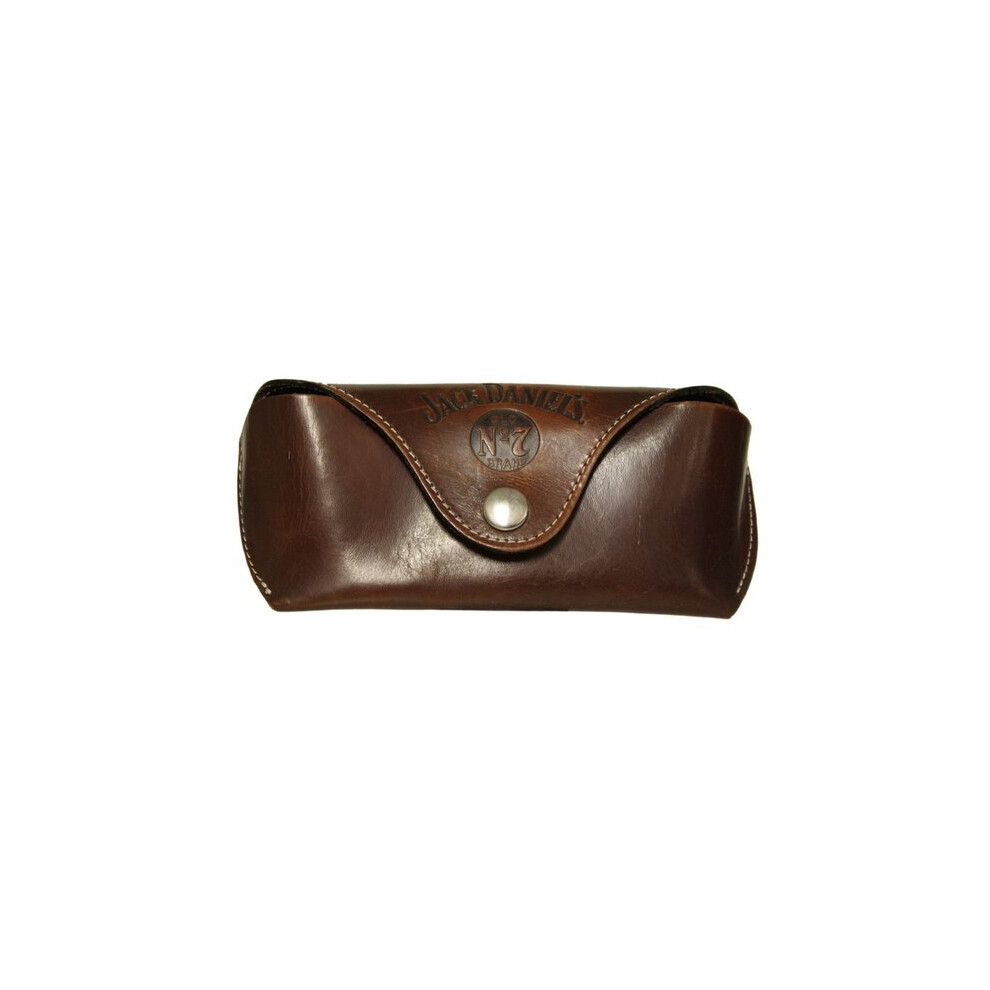 Jack Daniels Jack Daniel's Western Leather Glasses Case With Belt Loop