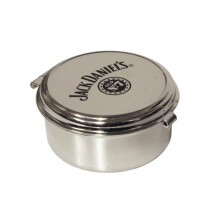 Jack Daniel's chrome pill box