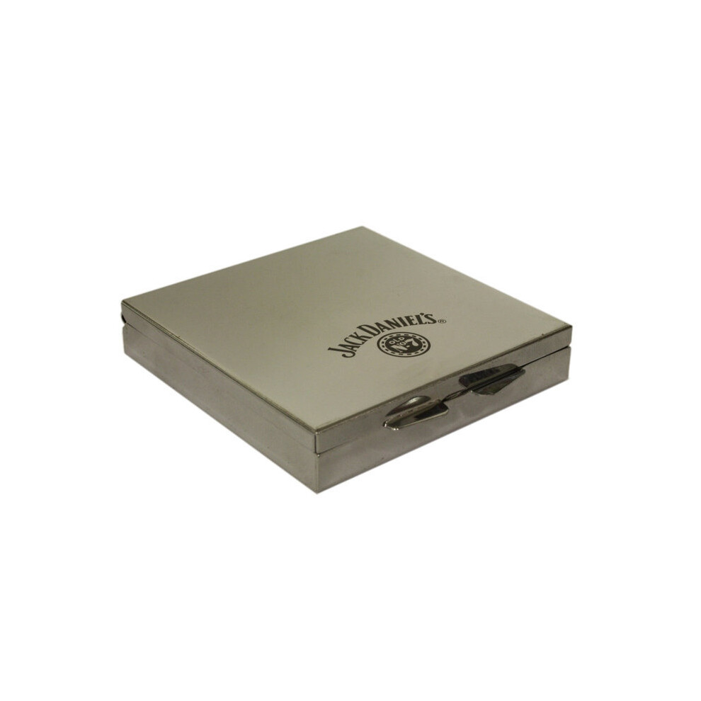Jack Daniels Jack Daniel's Chrome 4 Compartment Pill Box