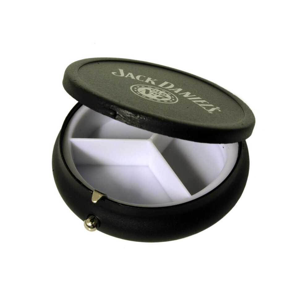 Jack Daniels Jack Daniel's Round Pill Box Black
