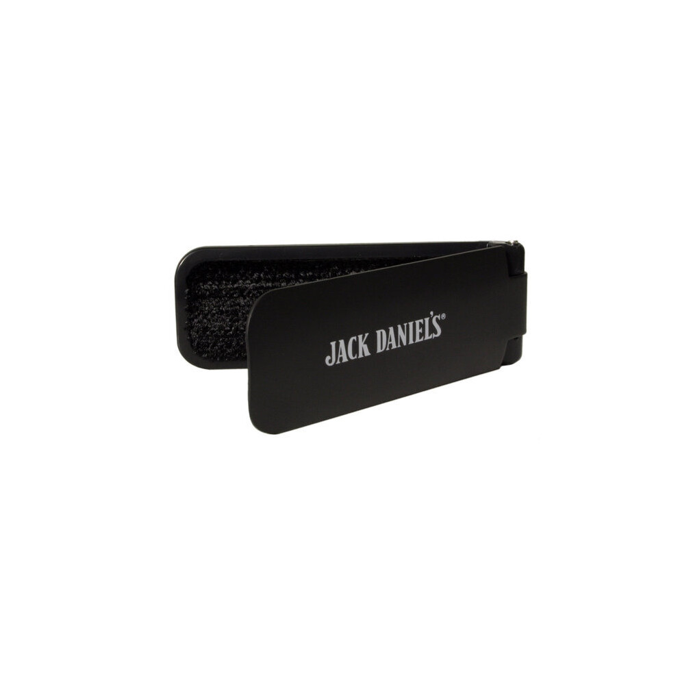 Jack Daniel's black travel clothes brush lint remover