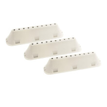 Genuine Hotpoint WMF540PUK.RA Washing Machine Drum Paddle - Pack of 3 (OEM Spare Part)