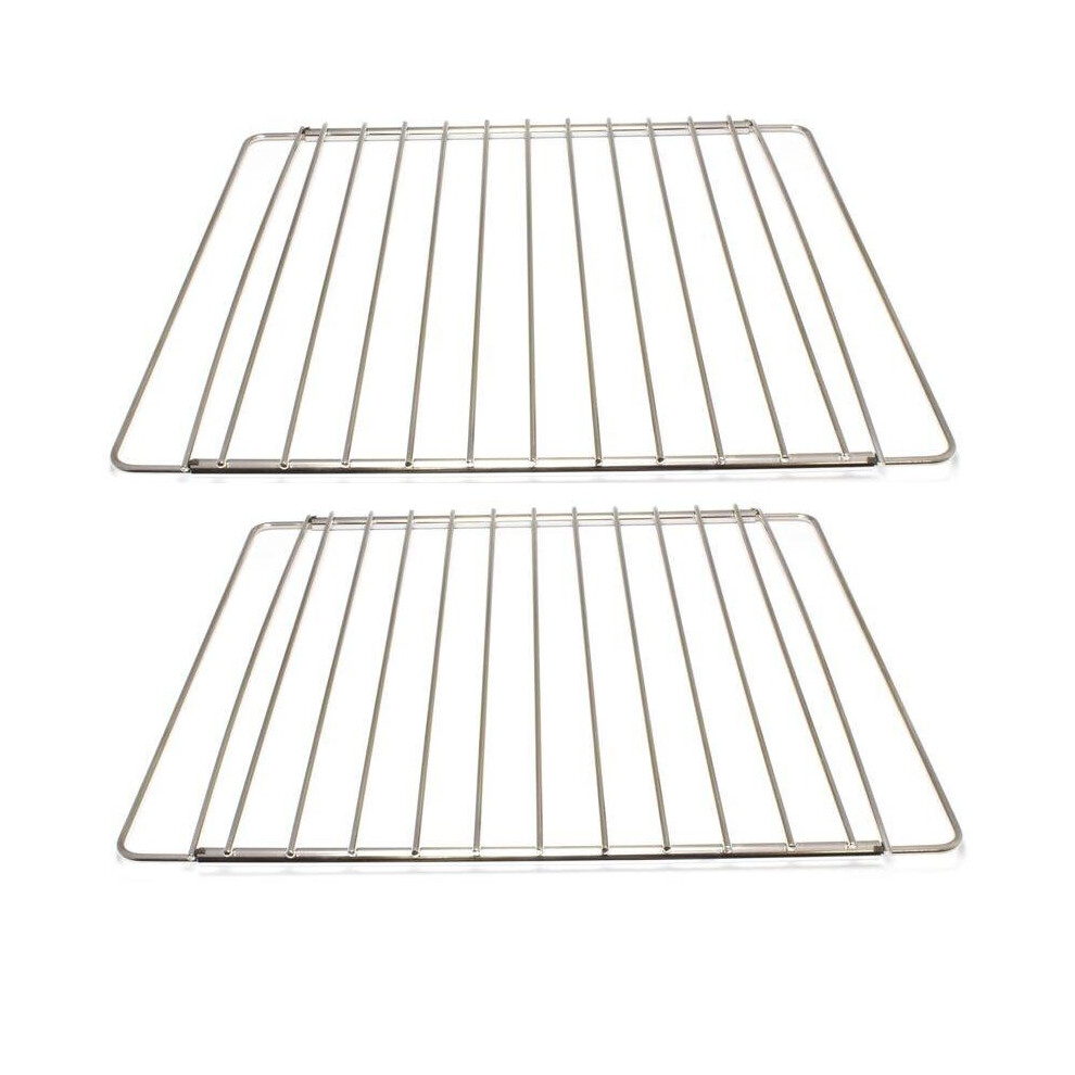 2 Pack of Universal Oven Cooker Shelves Rack Grid Adjustable Extendable