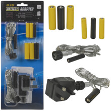 Mains to Battery Replacer AA AAA Adaptor Charger Electronic Devices