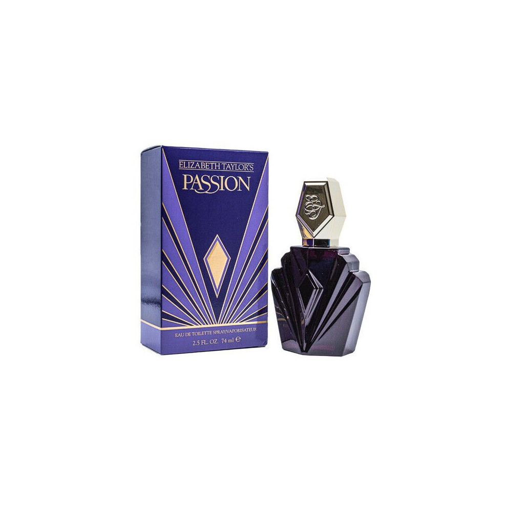 Passion by Elizabeth Taylor 2.5 oz EDT Perfume for Women