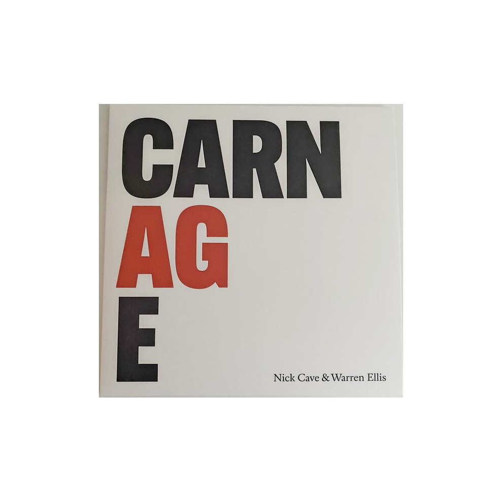 CARNAGE - Nick Cave & Warren Ellis (Nick Cave & The Bad Seeds) - vinyl