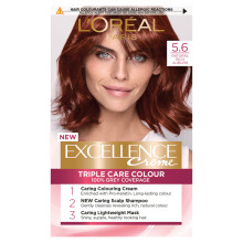 L'Oreal Paris Excellence 5.6 Natural Rich Auburn Hair Dye 1 Kit