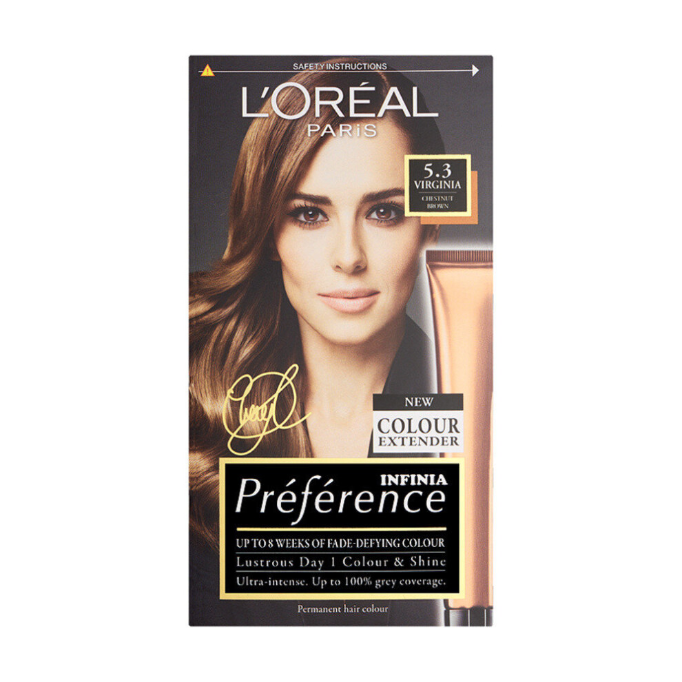 L’oréal Paris L'oreal Paris Preference 5.3 Virginia Light Golden Permanent Hair Dye Brown