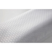 (W250 X L200) Wg White Diamond Fleck Fabric Shower Curtain - Various Sizes - Standard Or Extra Short/Long/Narrow Or Wide