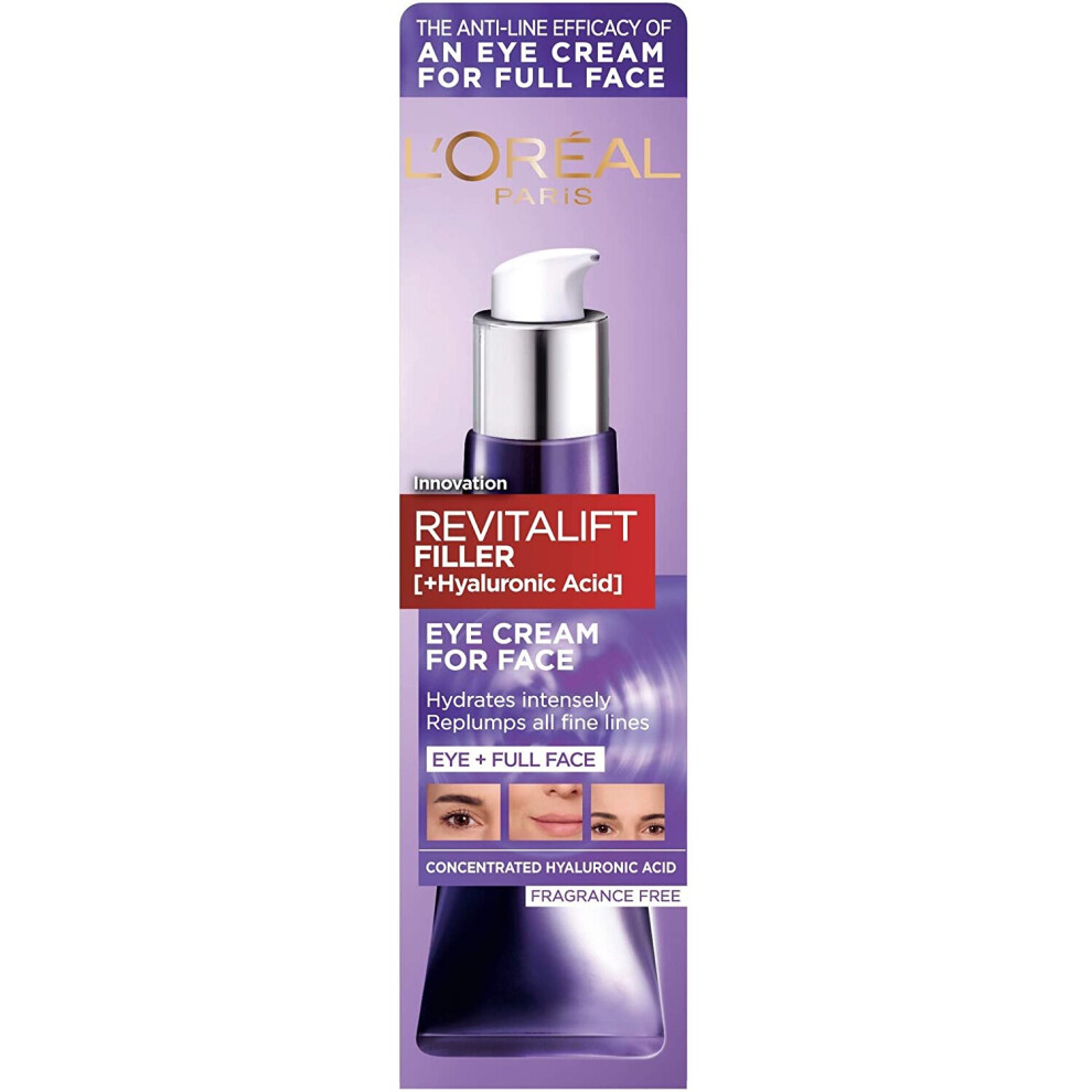 L'Oreal Revitalift Filler Eye Cream 30ml