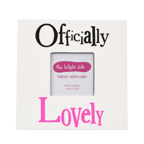 WIDDOP and Co. Brightside Officially Lovely Photo Frame 6" x 4"