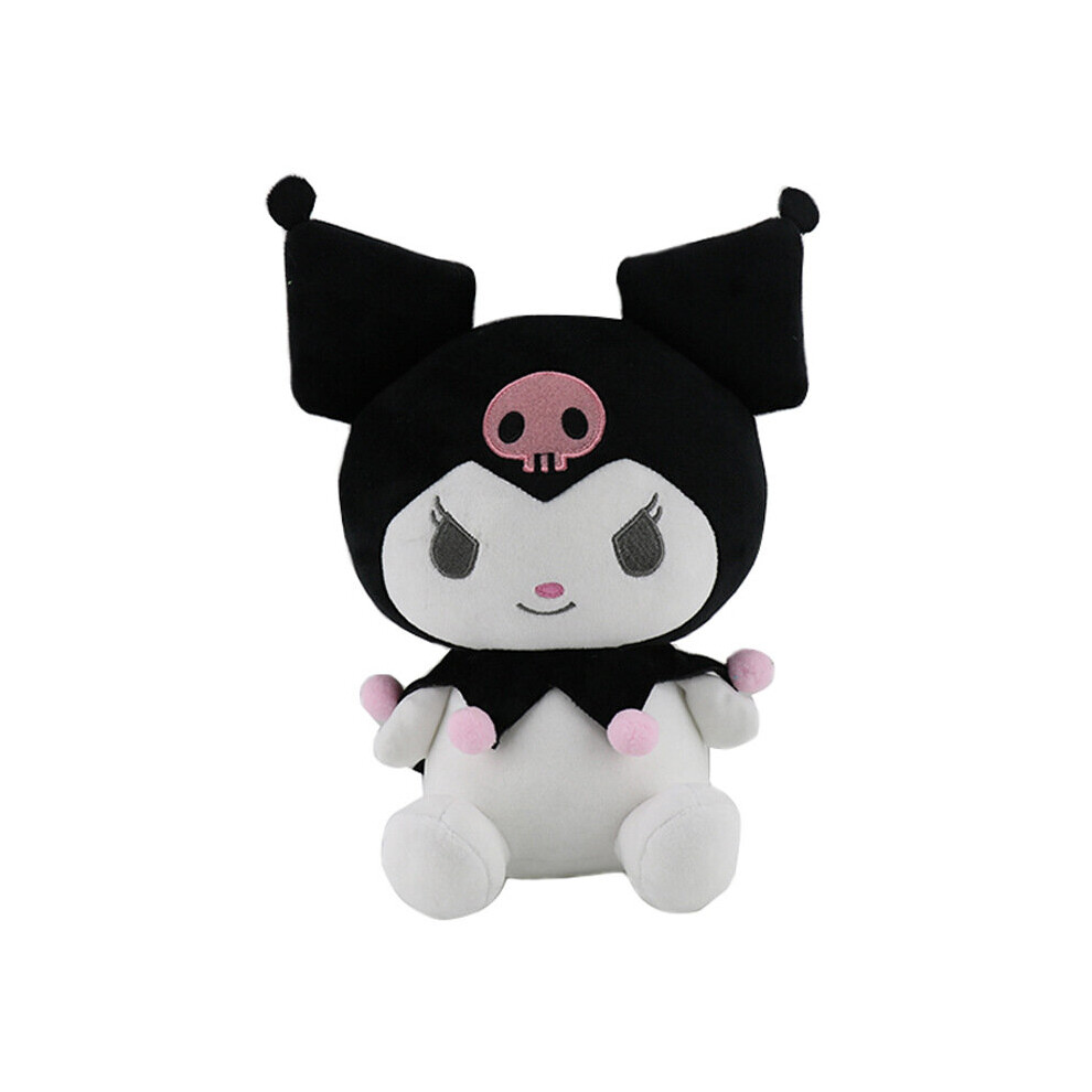 (Pink) Kuromi Plush Toy Stuffed Doll Cartoon Gift 25cm