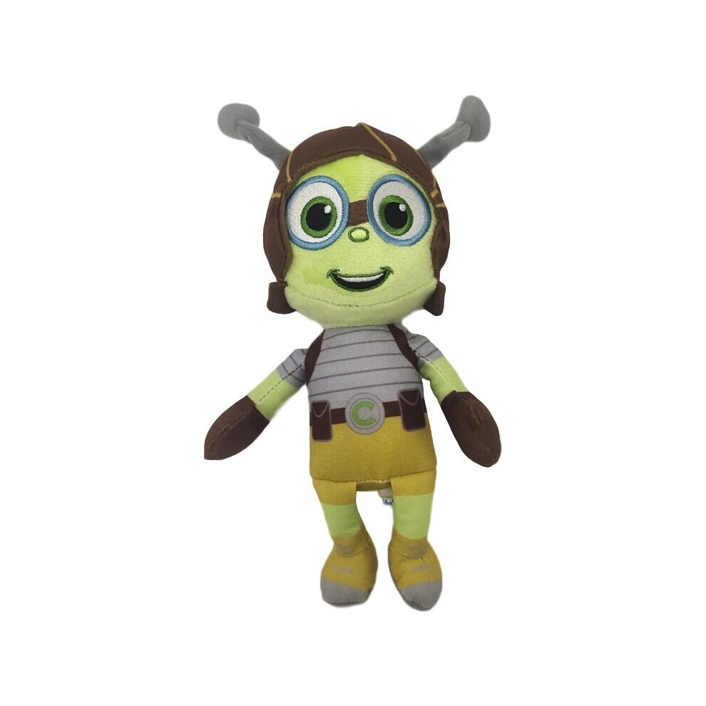 (, 21Cm/8.3In) Beat Bugs Plush Toy Cartoon Stuffed Animal Doll Green