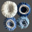 8x Car Microfiber Polisher Bonnets Polishing Pads Wax Wash Buffer 5