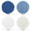 8x Car Microfiber Polisher Bonnets Polishing Pads Wax Wash Buffer 2