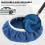 8x Car Microfiber Polisher Bonnets Polishing Pads Wax Wash Buffer 6