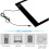 Light Box Drawing A3 LED Light Board, Copy Light Pad Portable Ultra-Thin Drawing Pad 4