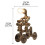 Industrial Iron Riding Robot Steampunk Table Lamp Retro Water Pipe 3