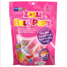 Zollipops, Zolli Ball Popz, Frucht, 5,2 Unzen