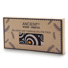 Lavender Natural Cotton and Juco Eye Pillow in Gift Box Illusion