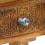 VidaXL vidaXL Solid Mango Wood Console Table 102x30x79cm Entryway Display Stand Desk 6