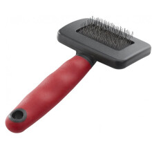animal brush 15 x 7.3 cm steel red/black