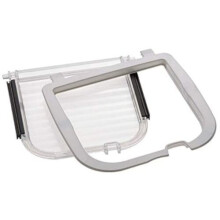 spare cat and dog flap 17.2 cm transparent