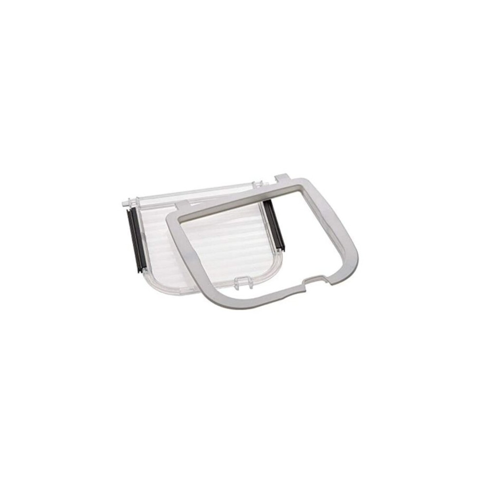 spare cat and dog flap 17.2 cm transparent