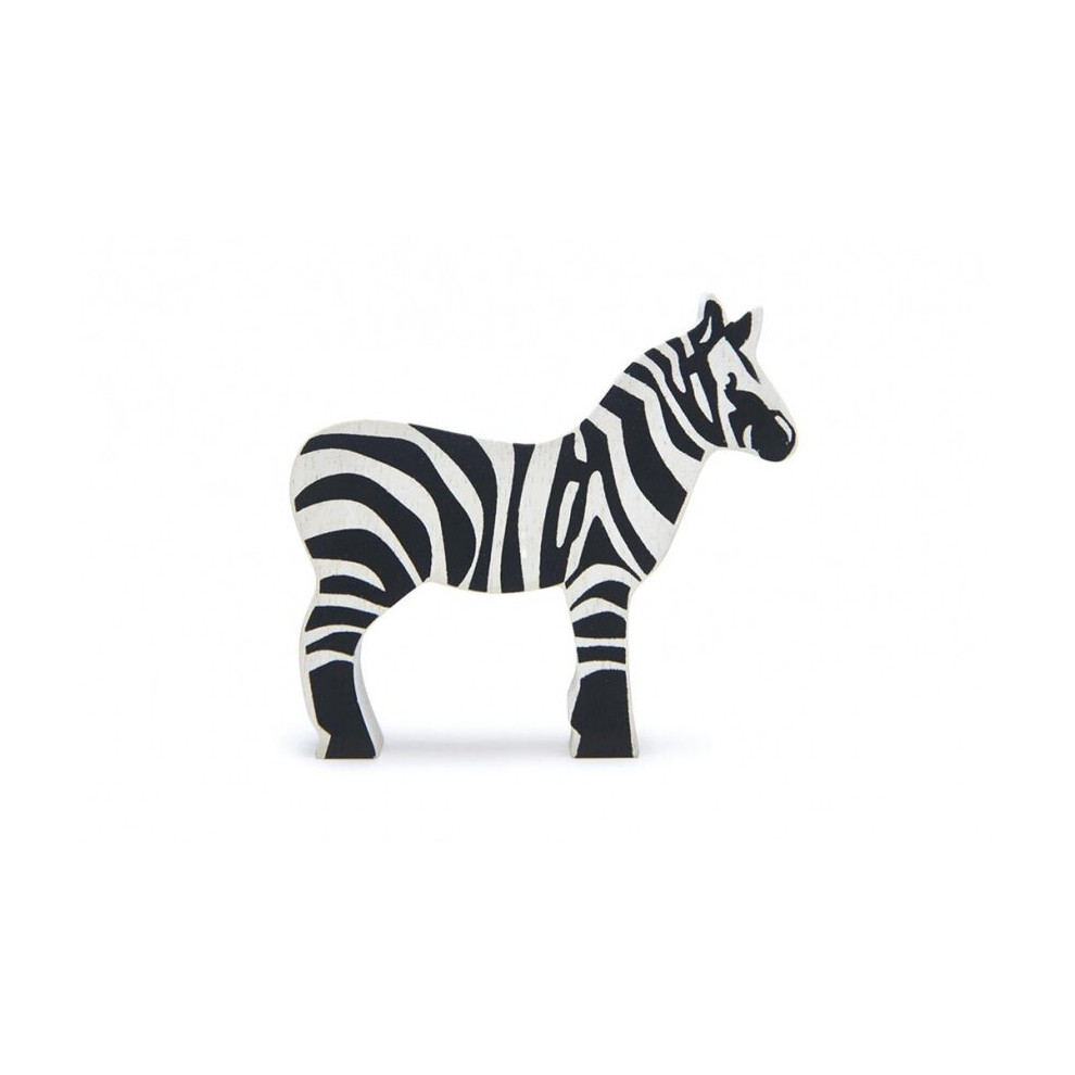 Photos - Action Figures / Transformers safaridier Zebra junior 8,8 x 8,3 cm wood black/white