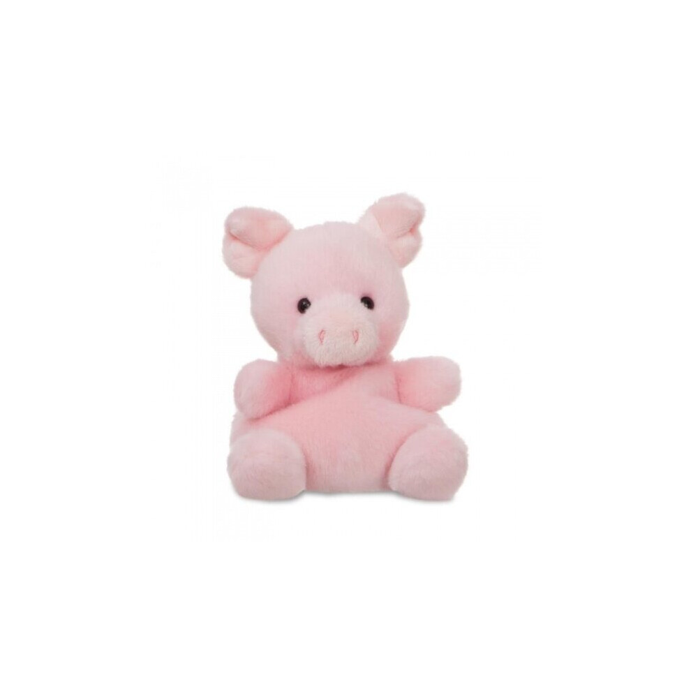 Cuddly Toy Palm Pals Pig Pink 13 Cm