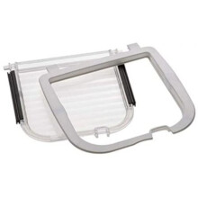 spare cat and dog flap 30 cm transparent