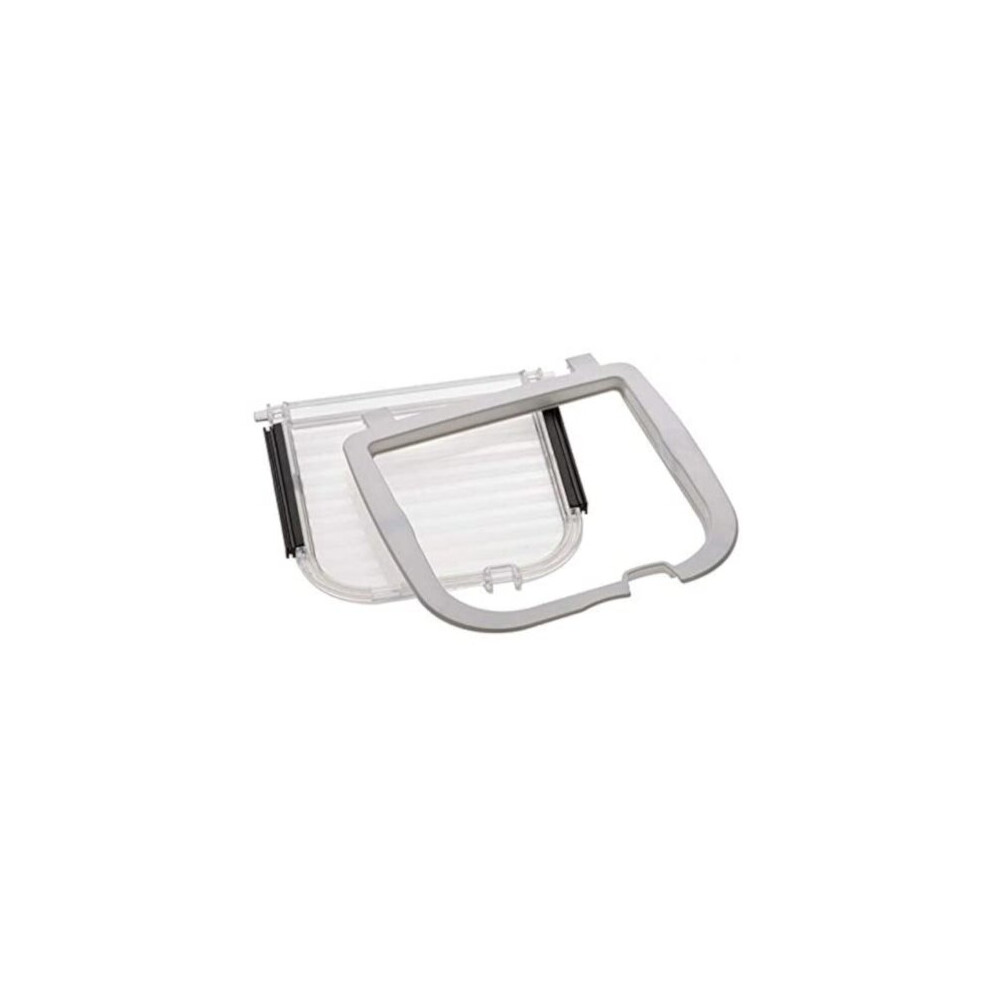 spare cat and dog flap 30 cm transparent