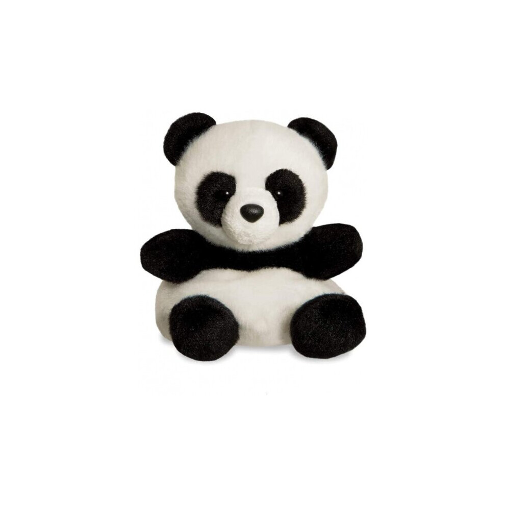 cuddly panda Palm Palsjunior 13 cm plush black/white