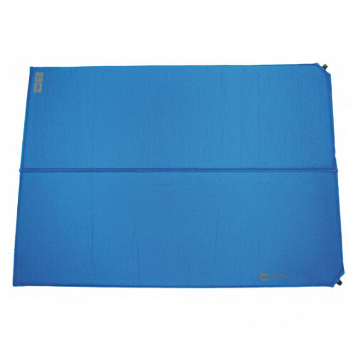 Highlander sleeping mat Base DBLself-inflating 183 x 132 cm blue