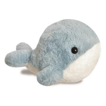 soft toy Cuddle Pals whale 18 cm plush blue/white - Plush Soft Toy