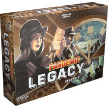 board game Pandemic Legacy Season 0 brown (en)