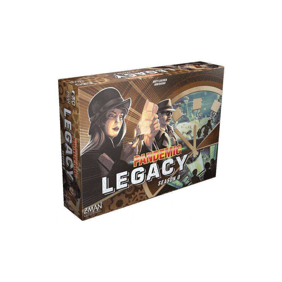 board game Pandemic Legacy Season 0 brown (en)