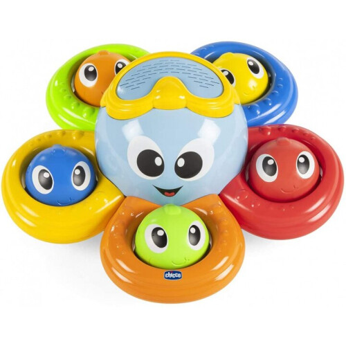 giocattolo da bagno polpo Billy junior 22 cm 2 pezzi