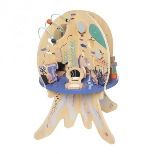 Diepzee activity centre 50 x 54 cm wood
