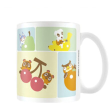 mug Animal Crossing characters 325 ml ceramic white